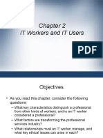 IT Workers Relationships and Codes of Ethics