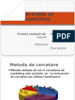 Cercetare de Marketing