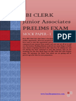 SBI-CLERK-Junior-Associates-PRELIMS-EXAM - BM1