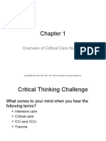 Overview of Critical Care Nursing