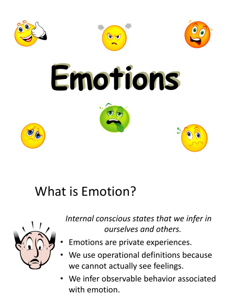 Understanding Emotions and Emotional Intelligence | PDF | Emotions ...