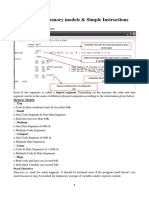 Interrupts, Memory Models & Simple Instructions