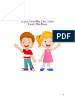 Cdaycare Parent Handbook
