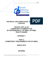 TECHOP - ODP - 16 - (P) - Part - 2 - (DP SME PRACTITIONER COMPETENCY ELEMENTS) - INTERIM - Ver1 - 03201921 PDF