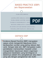 Evidence Based Practice (Ebp)