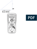 Analog High Voltage Megohmmeter: User's Guide