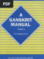 Download A Sanskrit Manual for High Schools Part II For Classes IX  X R Antoine by another700 SN45900631 doc pdf
