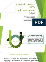 Análisis de Ciclo de Vida (ACV) Life Cycle Assessment (LCA) OpenLCA