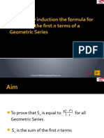 TheSumOfAGeometricSequence PPSX