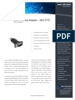 Nordfield: Usb To Serial Adapter - Mini STD