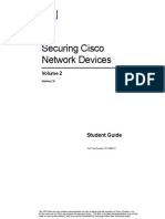 Securing Cisco Network Devices (SND) v2.0 Volume 2 PDF