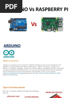 Arduino Vs Raspberry Pi