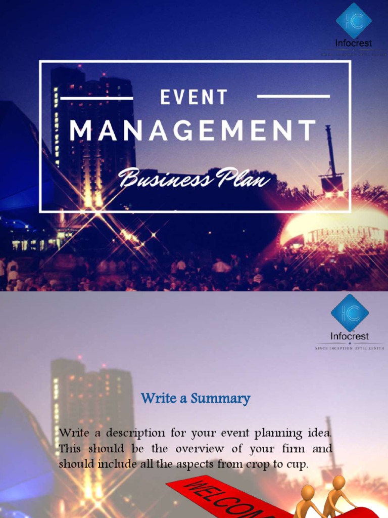 Event Management Business Plan Guide | PDF | Marketing Strategy | Marketing