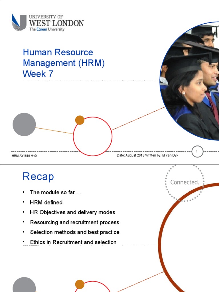 HRMwk7 - Lecture - Learning&Training | PDF | Human Resource Management ...