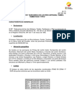 BP SUBCUENCAS ALTAS DE LOS RIOS ANTISANA, TAMBO, TAMBOYACU Y PITA-