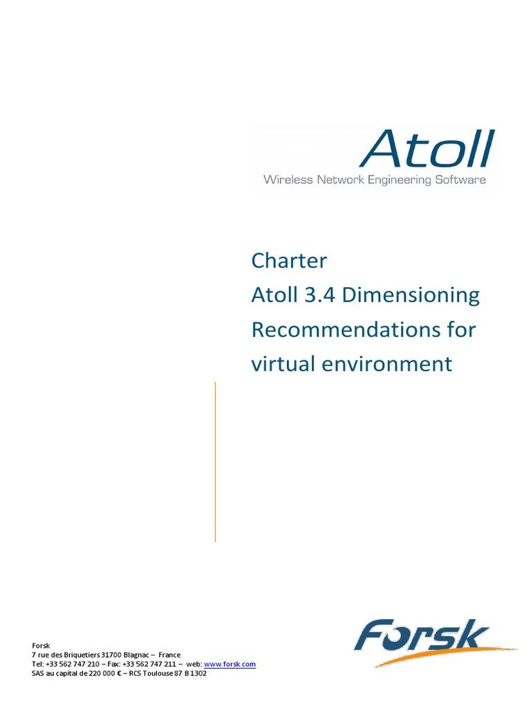 Atoll 3.4 Virtual Environment Setup Guide | PDF | Hyper V | Operating ...