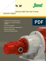 Gear Pumps SF: Compact and Modular Pump For Low To High Viscosity Media