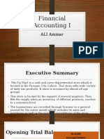 Financial Accounting I - Understanding the Key Financial Statements