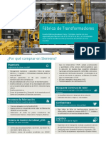 Fabrica de Transformadores Siemens PDF
