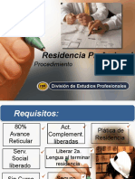 Plática de Residencia por competencias AD2019