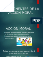 Componentes de La Acción Moral