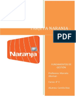 Tarjeta Naranja