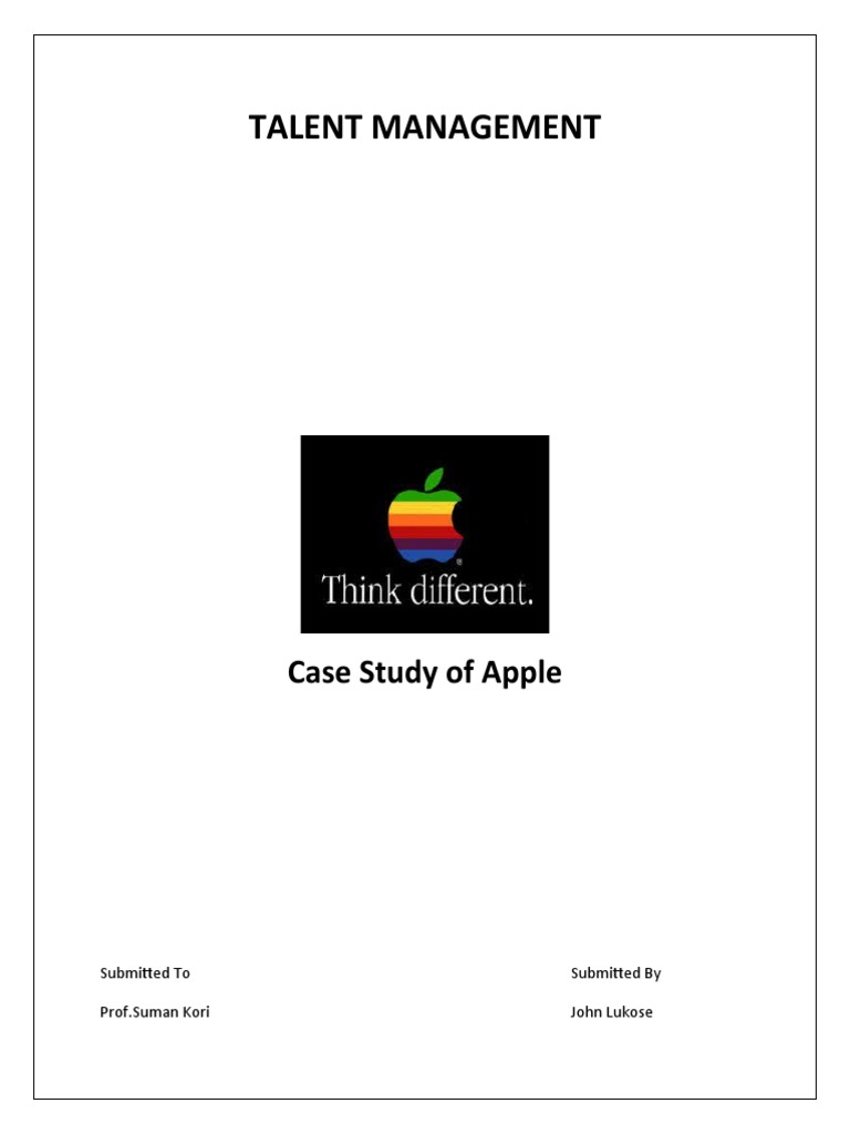 talent management case study pdf