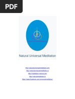 Natural Universal Meditation