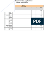 PGDCA Course Syllabus PDF