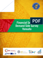 Financial Services Demand Survey Reveals Insights for Vanuatu