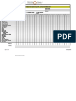 Daily Inspection Checklist - Air Compressor