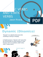 Dynamics and Statics Verbs