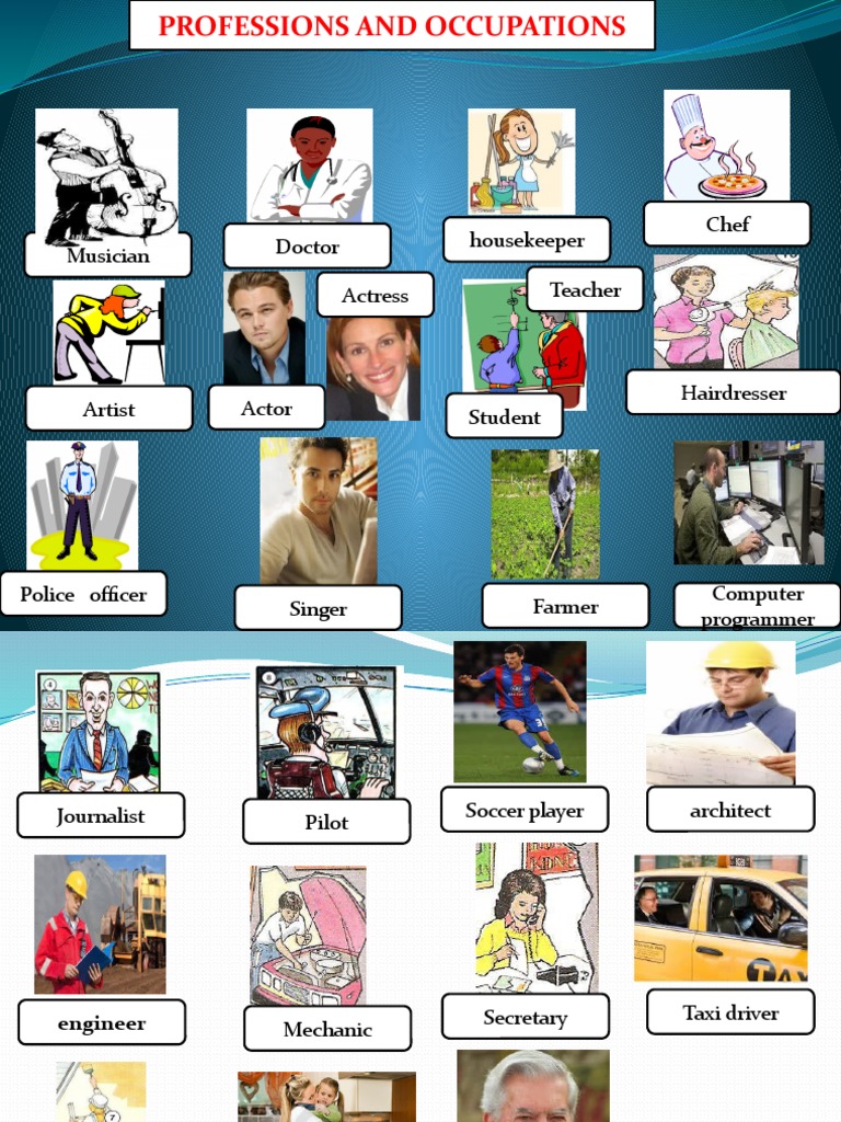 Common Professions and Occupations List | PDF