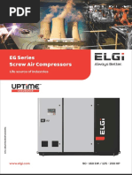 EG Series Screw Air Compressors: Life Source of Industries