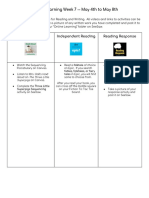 Week 7 Ela Online Learning