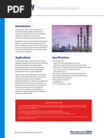 Texcan Instrumentation General Specifications and Standard Design Features