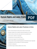 Human Rights and Labor Practices in China: - AKASH KUMAR (UM19085)