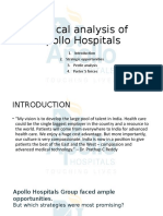 Critical Analysis of Apollo Hospitals
