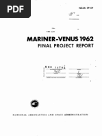 Mariner Venus 1962 Final Project Report