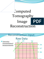 Computed Tomography Image Reconstruction
