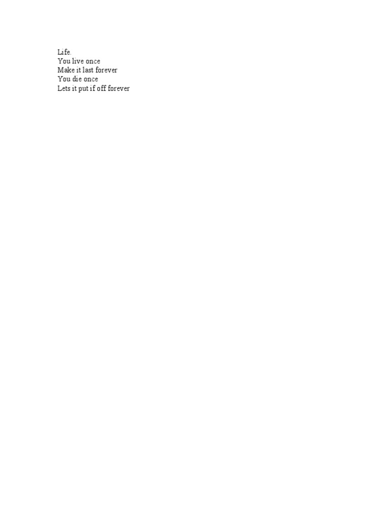Life | PDF