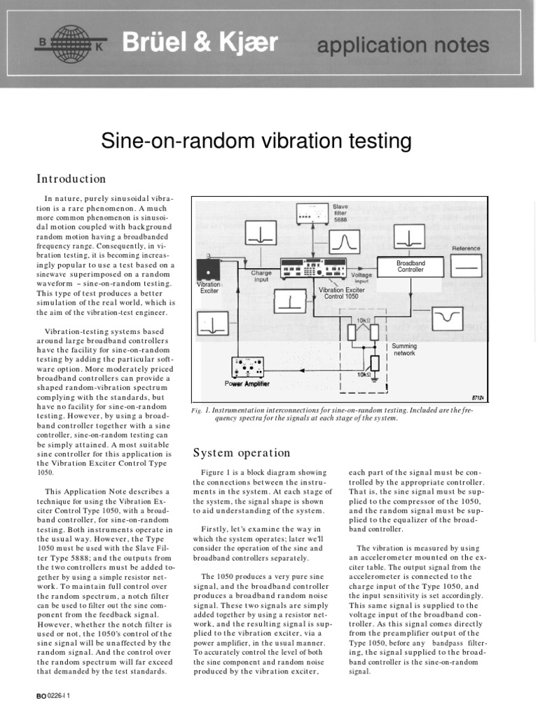 Sine-on-Random Vibration Testing Guide | PDF | Spectral Density ...