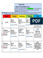 April Elearning Choice Grid 4th Math