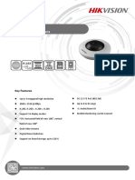 DS-2CD2935FWD-I (S) 3 MP Network Fisheye Camera: Key Features