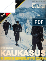 Das III Reich Sondersheft 08 Kaukasus Waffen SS Die Deutsche Gebirgstruppe Von 1939-1945