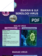 BIAKAN & UJI SEROLOGI VIRUS