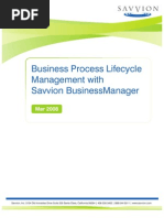 Business Process Lifecycle Management