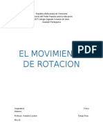 El Movimiento de Rotacion