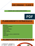 Planificacion Urbana - Clase 8