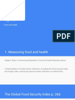 Measuring Food and Health Disparities Globally